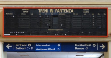 Sciopero treni 8 marzo 2016