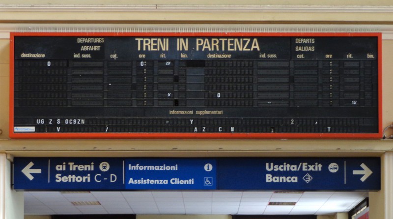 Sciopero treni 8 marzo 2016