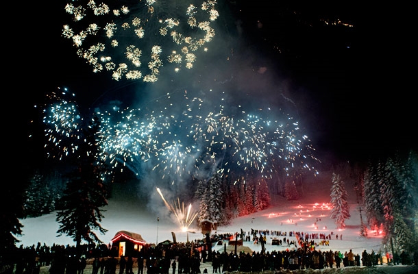 capodanno sulla neve